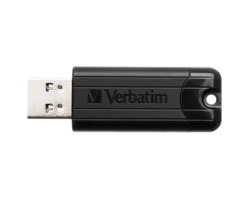 USB флеш накопитель Verbatim 16GB PinStripe Black USB 3.2 (49316)