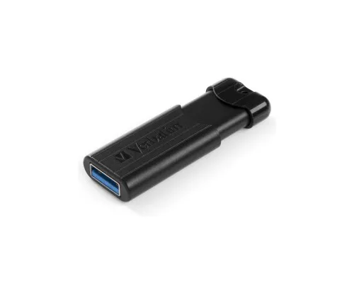 USB флеш накопитель Verbatim 16GB PinStripe Black USB 3.2 (49316)