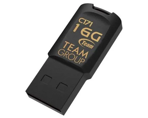 USB флеш накопичувач Team 16GB C171 Black USB 2.0 (TC17116GB01)