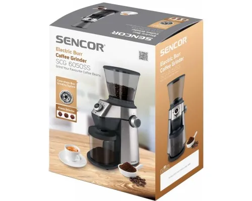 Кофемолка Sencor SCG 6050 SS (SCG6050SS)