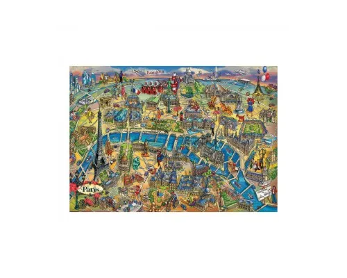 Пазл Educa Карта Парижу 500 елементів (6336990)