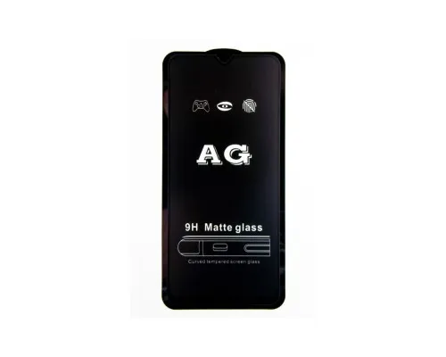 Скло захисне Dengos Full Glue Matte для Samsung Galaxy A03s (black) (TGFG-MATT-39)