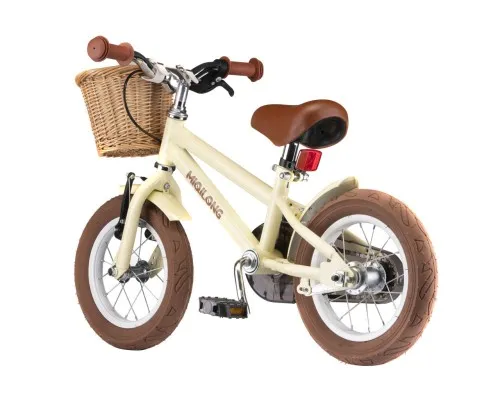 Детский велосипед Miqilong RM Бежевый 12" (ATW-RM12-BEIGE)