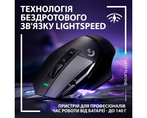Мишка Logitech G502 X Lightspeed Wireless Black (910-006180)
