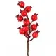 Декоративна гілка YES! Fun з червоними ягодами гранату, 18 см (973525)