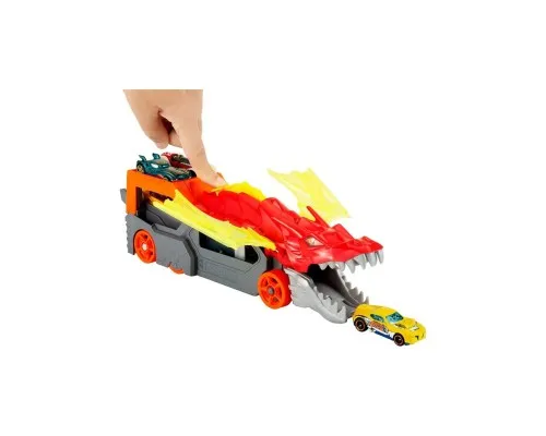 Игровой набор Hot Wheels Грузовик-транспортер Пасть дракона (GTK42)