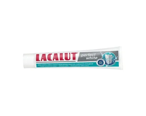 Зубна паста Lacalut Perfect White 75 мл (4016369694473)