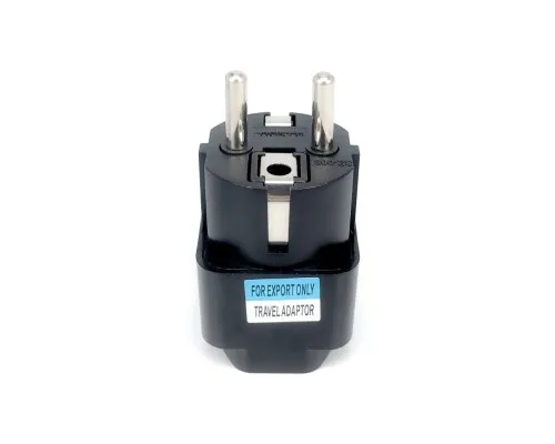 Перехідник US/UK/AU to EU Dynamode (EU Adapter black)