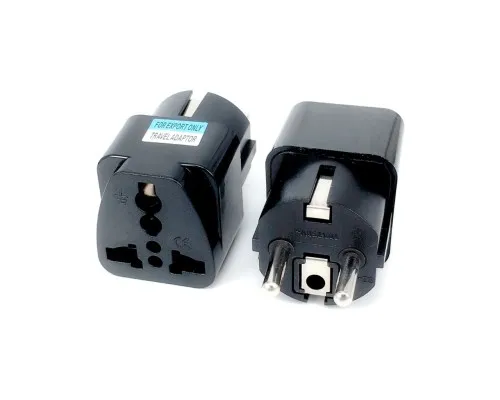 Перехідник US/UK/AU to EU Dynamode (EU Adapter black)