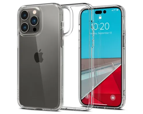 Чохол до мобільного телефона Spigen Apple iPhone 14 Pro Max Ultra Hybrid, Crystal Clear (ACS04816)