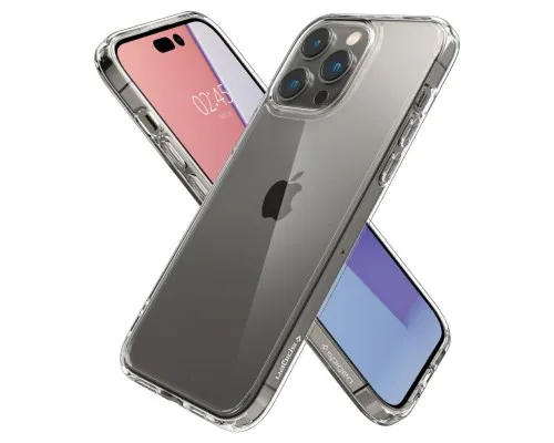 Чохол до мобільного телефона Spigen Apple iPhone 14 Pro Max Ultra Hybrid, Crystal Clear (ACS04816)