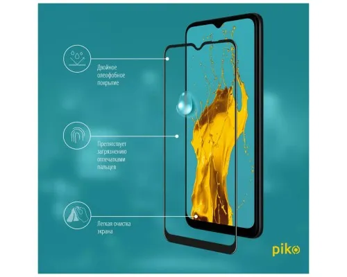 Скло захисне Piko Full Glue Samsung A22 (1283126512582)