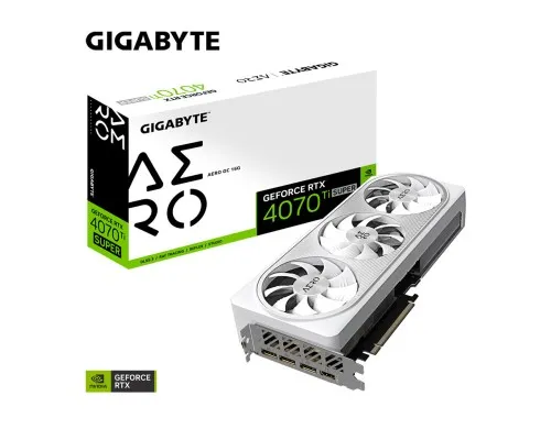 Відеокарта GIGABYTE GeForce RTX4070Ti SUPER 16Gb AERO OC (GV-N407TSAERO OC-16GD)