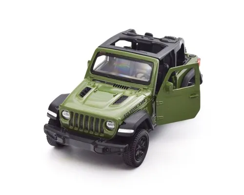 Машина Techno Drive Jeep Wrangler Rubicon 2021 зеленый (250339U)