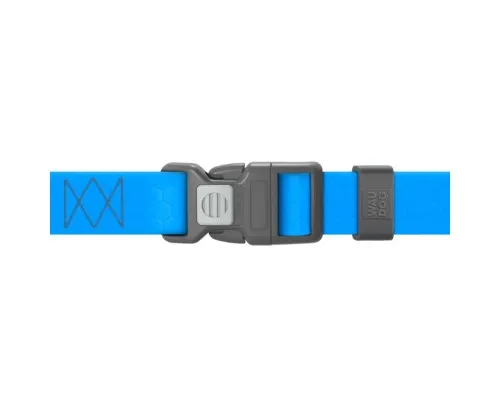 Шлея для собак WAUDOG Waterproof анатомічна Н-подібна S блакитна (32942)
