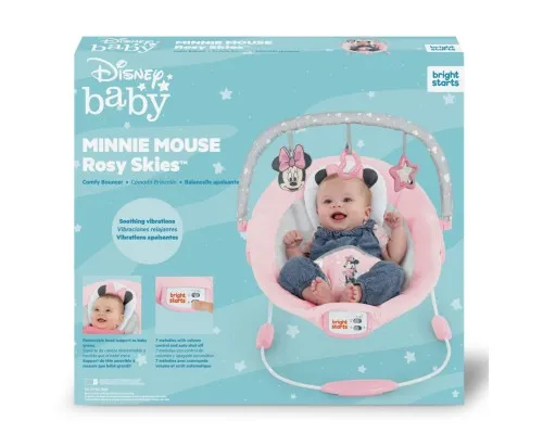 Кресло-качалка Bright Starts Minnie Mouse Rosy Skies (12206)