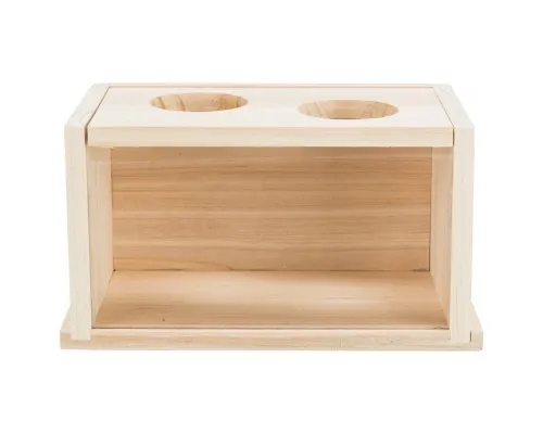 Іграшка для гризунів Trixie Ванна дерев'яна 22х12х12 см (4011905630045)