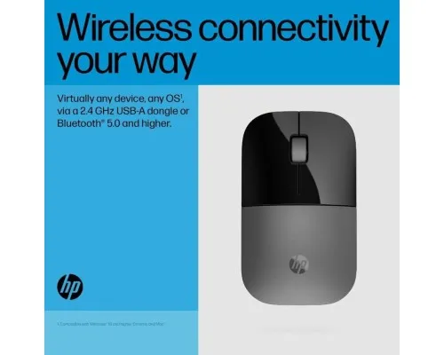 Мишка HP Z3700 Dual Wireless/Bluetooth Silver (758A9AA)