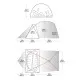 Намет Big Agnes Wyoming Trail 2 olive (021.0168)