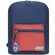 Рюкзак шкільний Bagland Молодіжний Mini Синій/Червоний 8 л (0050866) (6489258)