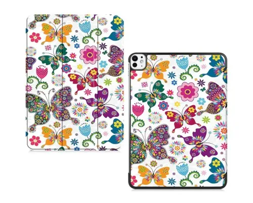 Чохол до планшета BeCover Smart Case Apple iPad Pro 11" M4 2024 Butterfly (711631)