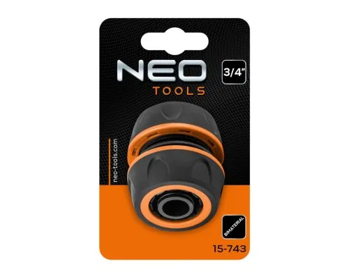 Соединительная муфта для шланга Neo Tools муфта ремонтная 3/4", двухкомпонентная (15-743)