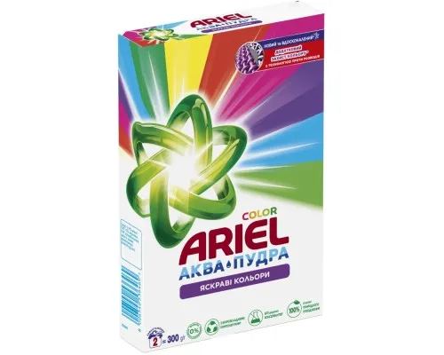 Стиральный порошок Ariel Аква-Пудра Color 300 г (8006540536469)