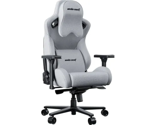 Кресло игровое Anda Seat Kaiser 2 Pro Fabric Size XL Grey (AD12YXL-17-G-F-G01)