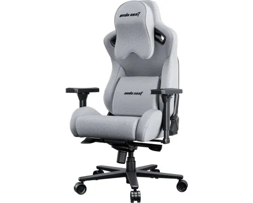 Кресло игровое Anda Seat Kaiser 2 Pro Fabric Size XL Grey (AD12YXL-17-G-F-G01)