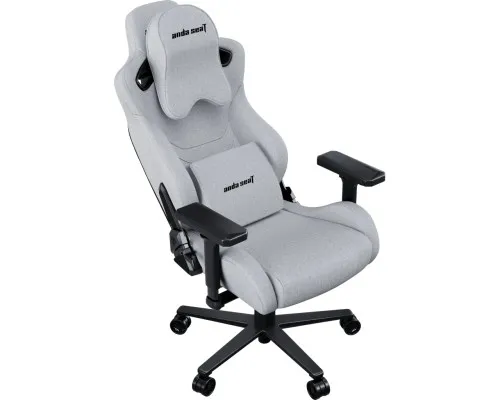 Кресло игровое Anda Seat Kaiser 2 Pro Fabric Size XL Grey (AD12YXL-17-G-F-G01)