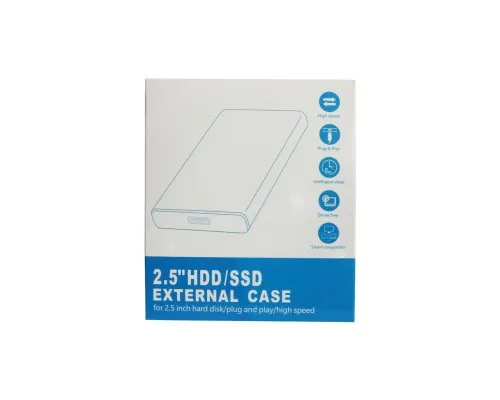 Кишеня зовнішня Dynamode 2.5" SATA/SSD HDD - USB 3.1 Type-C (DM-CAD-25317C)