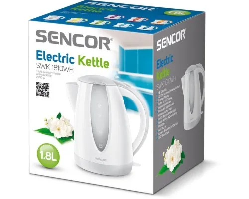 Електрочайник Sencor SWK 1810 WH (SWK1810WH)