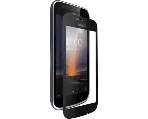 Скло захисне Vinga для Nokia 1 Black (VTPGS-N1B)