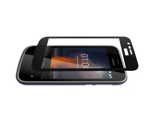 Скло захисне Vinga для Nokia 1 Black (VTPGS-N1B)
