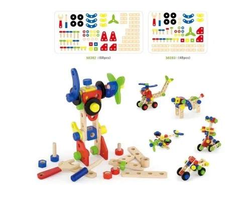 Конструктор Viga Toys 68 деталей (50382)