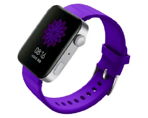 Ремешок для смарт-часов BeCover Silicone для Xiaomi Mi Watch Purple (704519)