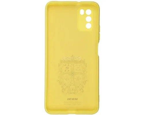 Чохол до мобільного телефона Armorstandart ICON Case for Xiaomi Poco M3 Yellow (ARM58550)