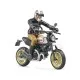 Спецтехніка Bruder фігурка людини з мотоциклом (63051)