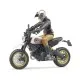 Спецтехніка Bruder фігурка людини з мотоциклом (63051)