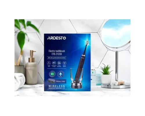 Електрична зубна щітка Ardesto ETB-212CB