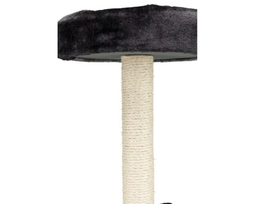 Дряпка (когтеточка) для котов Trixie Tarifa 52 см (черная с серым) (4011905437125)