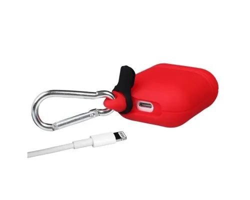 Чохол для навушників Rainproof i-Smile для Apple AirPods IPH1421 Red (702356)