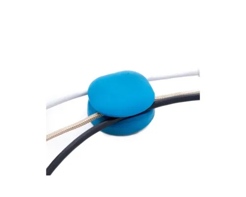 Тримач для кабелю Extradigital CC-587 Cable Clips, Blue (KBC1705)
