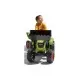 Веломобиль Falk Claas Axos трактор на педалях с прицепом Зеленый (3016201010233) (1010W)