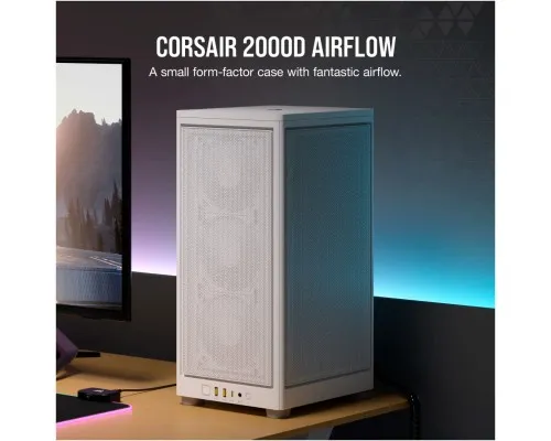 Корпус Corsair 2000D AIRFLOW White (CC-9011245-WW)