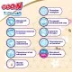 Підгузки GOO.N Premium Soft 3-6 кг Розмір 2 S на липучках 70 шт (F1010101-153)