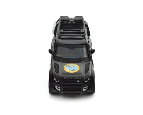 Машина Techno Drive Автомодель серії Шеврони Героїв - Land Rover Defender 110 - ГУР МО (250364M)
