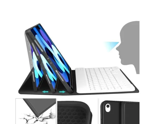 Чехол для планшета BeCover Keyboard Apple iPad Air (4/5) 2020/2022 10.9" Black (711144)