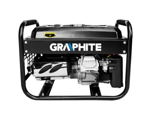 Генератор Graphite 230V (1 фаза), 2/2.2kW, ручний старт, AVR, 40кг (58G904)