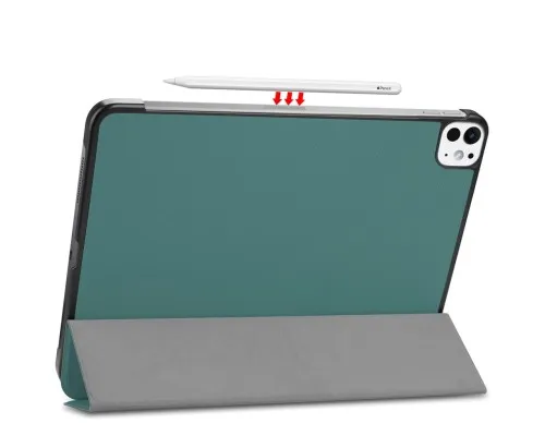 Чохол до планшета BeCover Smart Case Apple iPad Pro 11" M4 2024 Dark Green (711623)